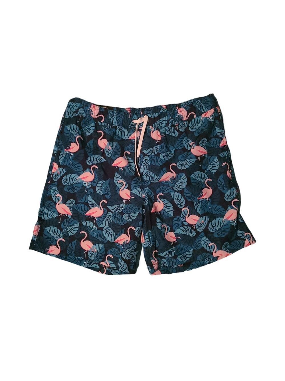 Members Mark Men's Flamingo Swim Suit Size L